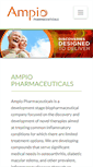 Mobile Screenshot of ampiopharma.com